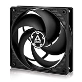 ARCTIC P12 Silent - PC Lüfter, 120 mm Gehäuselüfter optimiert für statischen Druck, Case Fan,...