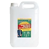 STARWAX THE FABULOUS - Weißer Essig 9,5° - Entkalkt das Badezimmer - Reinigt die Fenster -...