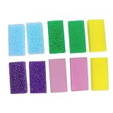 Homoyoyo 15 Stück Teiliges Pu pediküre steine Langlebig Hornhautentferner Fußpflegewerkzeuge für...