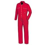 teXXor Overall Basic, Arbeitsoverall Anzug rot 52, 8043