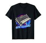 Retro Vintage 80s Classic Keyboard Player Musiker Pianist T-Shirt