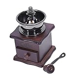 Juwaacoo Manuelle Kaffeemühle, Hand-Kaffeebohnen-Schleifmaschine, Hand-Kaffee-Fräsmühle, manuelle...