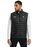 ellesse Herren Bardy Weste, Schwarz, XXL EU