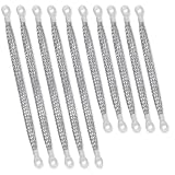 Generchin 10 Stück Universal-Automobil-Erdungsbänder, 10/12-Motor-Erdungsband-Set, Geflochtene...