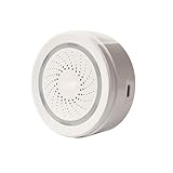 Wifi Sirenen-Alarm, 3-in-1, intelligenter Temperatur- und Luftfeuchtigkeits-Alarm für Haus,...