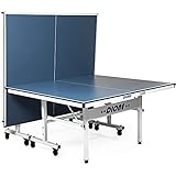 Dione Tischtennisplatte School Sport 400 kompakt Indoor Blau TT-Platte rollbarer und klappbar...