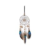 Traumfänger Handgefertigt, Dsaren Feder Dreamcatcher Wandbehang Ornament für Baby Shower Car...