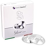 COVERbasics SilverCups Silberhütchen, Stillhütchen aus Silber, Schützt und beruhigt bei wunden...