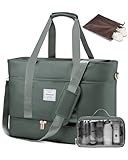 LOVEVOOK Reisetasche Damen, Wasserdicht Weekender Travel Bag mit Schuhfach, Duffle Bag Kliniktasche...