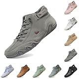 Orthopädische Premium Barfuß-Lederschuhe Italienische Wildleder Stiefel – Ultra-Bequeme und...