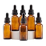 YIZHAO Pipettenflasche 30ml, Apothekerflasche Braunglas mit [Dropper Pipette Glas], Braunglasflasche...