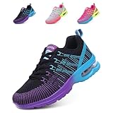 Hitmars Laufschuhe Damen Turnschuhe Luftpolster Sneaker Atmungsaktiv Sportschuhe Leicht...