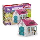 schleich 42703 Offenstall Kleines Hufeisen, ab 5 Jahren, Horse Club - Spielset, 60 Teile
