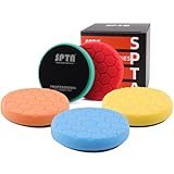 SPTA 80mm Polierpad Hex-Logic Polierschwämme Wachs Schwämme Auto Polierschwamm Polierpad Polieren...
