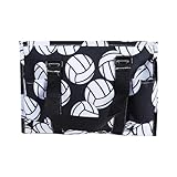 Lässige Clutch-Geldbörsen für Damen, Volleyball, Fußball und Tennis, bedruckt, Segeltuch,...