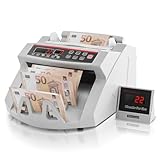 VEVOR Geldscheinzähler mit LED-Display und professionellem Geldscheinzähler mit...