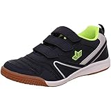 Lico BOULDER V Unisex Kinder Multisport Indoor Schuhe, Marine/ Lemon, 39 EU