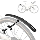 ROCKBROS Rennrad Schutzblech Spritzschutz für Vorne oder Hinten mit Schnellverschluss für 27,5...