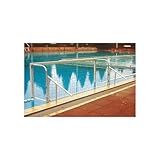 Sport-Thieme Wasserballtor Classic | Mit Beckenrandbefestigungssatz | Für 34 mm Hülsen | Stabile...