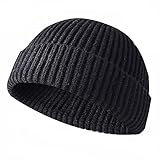 JFAN Unisex Retro Trawler Winter Beanie Hat Baseballkappe Streetstyle Trawler Beanie Watch Hut...