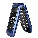 uleway GSM Seniorenhandy Klapphandy ohne Vertrag,Großtasten Mobiltelefon Einfach und Tasten...