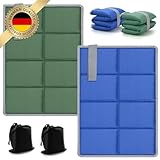 2er Pack Outdoor Sitzkissen Thermo Sitzkissen Outdoor Faltbare Sitzunterlage Sitzmatte...