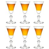Libbey Schnapsglas Georgian Sherry - 60 ml / 6 cl - 6 Stück - Sherryglas - Portweinglas - mit Fuß...