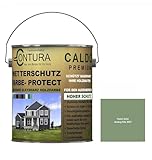 Contura Wetterschutzfarbe 500ml. Holz Dauerschutzfarbe Deckend Buntlack Holzfarbe Holzlasur...