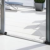 Sicherheitsstange für Fenster, 2-in-1, verstellbar, 45 bis 130 cm, Schiebetür-Sicherheitsstange...