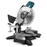 Roadtime Akku-Zug-Kapp-Gehrungssäge kompatibel mit Makita 18V Akkus (ohne Akku),Kappzugsäge 150W...