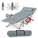 Atacama Feldbett klappbar - ultraleichtes Campingbett - Feldbett Ideal für Outdoor-Abenteuer und...