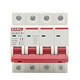 GANDE 1Pcs DC 1000V 4P Solar Mini Leistungsschalter Überlastschutz Schalter 6A 10A 16A 20A 25A 32A...