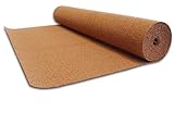 10 m² 2mm Qualitäts Trittschalldämmung Rollenkork / Trittschallkork Tepcor® - Stärke 2mm - 10...