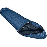 VAUDE Mumienschlafsack 220 cm Sioux 800, atmungsaktiver 3-Jahreszeiten Schlafsack, kompakter...