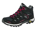 Brütting MOUNT FRAKES HIGH Damen Trekking- & Wanderstiefel, Schwarz/ Pink, 39 EU