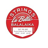 La Bella Balalaika-Saiten, Stahl, 3 Stück