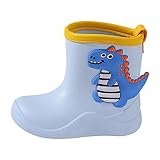 jieGorge Gummistiefel Dinosaurier Regenstiefel für Jungen Mädchen Gummistiefel Niedlich Tier...