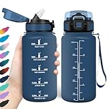 HoneyHolly Trinkflasche 500ml, Auslaufsicher, Wasserflasche BPA-Frei, Motivierende mit...