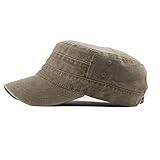 UAOOK Klassische Premium Army Cap Military Style Armee Hut Männer Low Profile Sommer 100% Baumwolle...