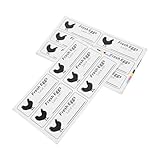 SEWACC 40 Blatt Selbstklebende Eieraufkleber Handschriftlich Beschriftbar mit Frische Eier...