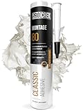 PROCREA® Montagekleber 'Montage 80' [Extra stark bis 100 kg/qm] Schnellhärtender weißer Baukleber...
