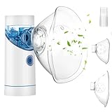 Inhalationsgerät Leise, Elektrische Inhaliergeräte mit Maske und Mundstück für Kinder und...