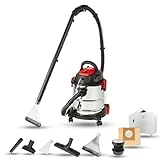 WALTER Waschsauger 1600 W, Polsterreiniger, Teppich-Reinigungsmaschine, Nasssauger, Trockensauger,...
