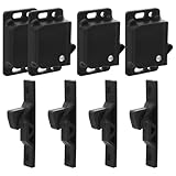 ibasenice 4 Sätze Rv Schubladenriegel und Möbelverschlüsse Robustes Camper Türschloss mit...