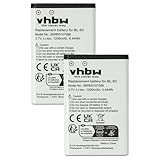vhbw 2X Akku kompatibel mit Nokia 105 (2023), 100, 1100, 101, 106 Dual SIM, 1110, 1101, 1110i Handy...