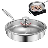 Pfanne – Topf für die Küche – Topf-Set mit Deckel für Küche Zuhause Restaurant Elektrisch...