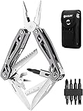 Multitool Zange Geschenke für Männer Frauen, BIBURY Titan Mehrzweck-Taschenmesser-Zangen-Kit,...