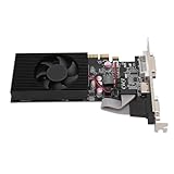 ciciglow GT730 4GB GDDR3 128Bit Grafikkarte mit Lüfter, Hochfrequenz, 4G RAM, Langlebiges Design,...