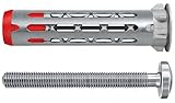fischer DuoHM Bi-Komponentendübel, 5 x 55 mm, für Hohlkörper, mit Zylinderschraube, PZ-Antrieb,...
