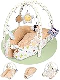 AMAZINGs Spielbogen Baby | Nestchen Kombination, Wendefunktion mit print und kuscheligem Minky in...